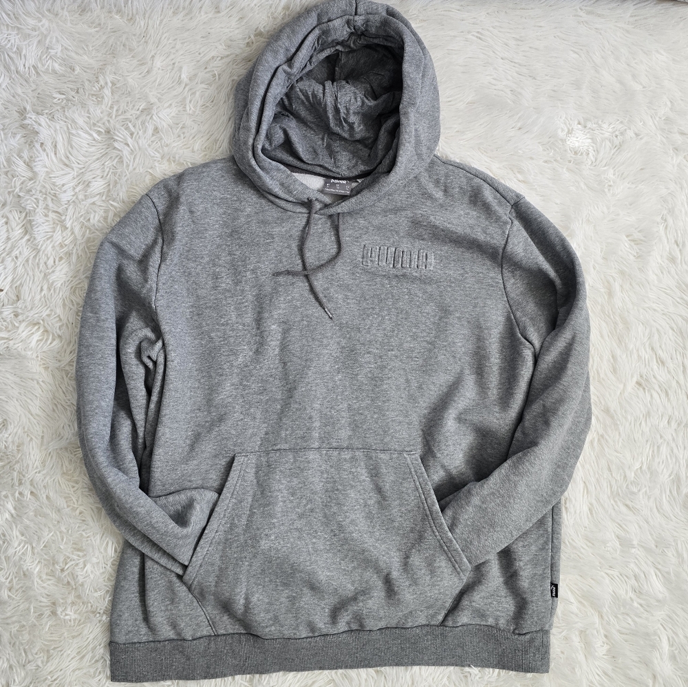 Puma‎ Grey Cozy Pullover Hoodie XL